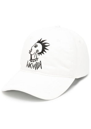 Haculla embroidered-logo baseball cap - White