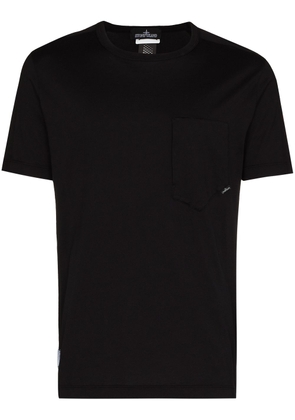Stone Island Shadow Project abstract-print crew-neck T-shirt - Black