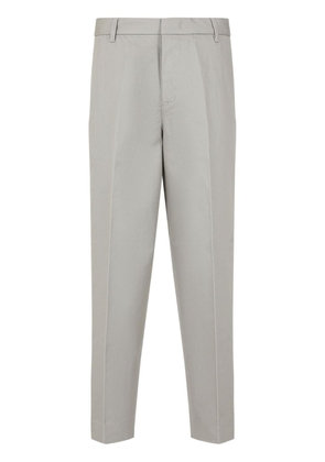 Emporio Armani tailored twill trousers - Grey