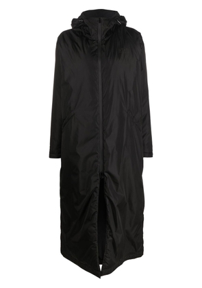 Golden Goose zip-up hooded raincoat - Black