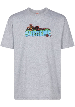 Supreme Catwoman graphic-print T-shirt - Grey