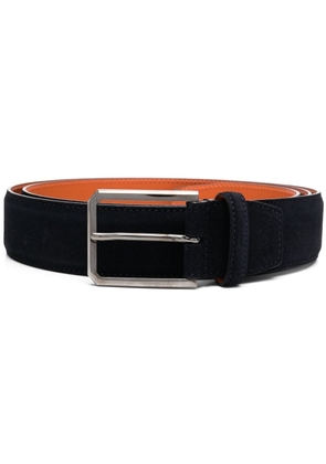 Santoni buckle adjustable belt - Black