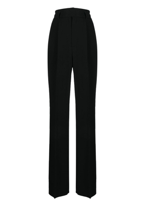 Max Mara high-waisted belted trousers - Black