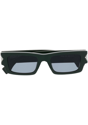 Marcelo Burlon County of Milan Alerce square-frame sunglasses - Green
