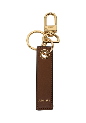 AMIRI logo-print keyring - Brown