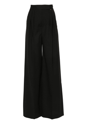 NISSA high-waisted tailored trousers - Black