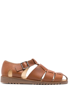 Paraboot Pacific buckle-fastening sandals - Brown