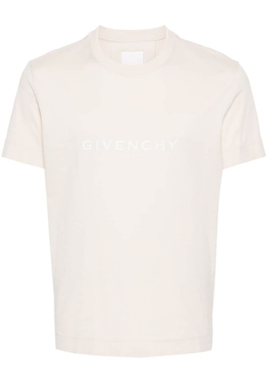 Givenchy logo-print cotton T-shirt - Neutrals