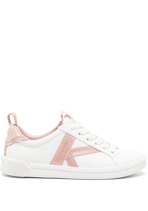 Kate Spade colour-block leather sneakers - White