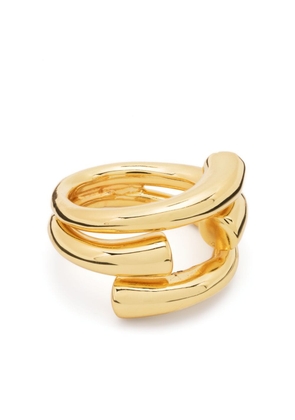 Federica Tosi Tube polished ring - Gold