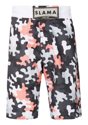 Amir Slama camouflage-print Bermuda shorts - Multicolour