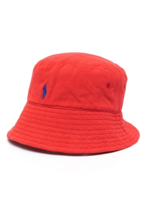 Polo Ralph Lauren Polo Pony linen bucket hat - Red