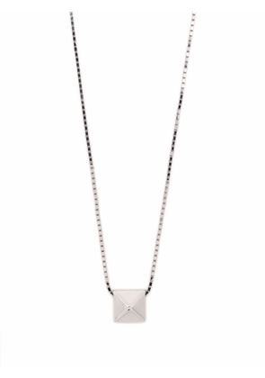 Valentino Garavani Rockstud chain necklace - Silver