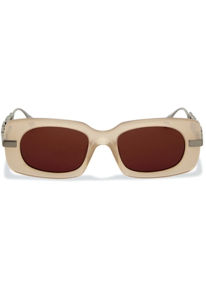 Ambush Eyewear A-Chain square-frame sunglasses - Neutrals