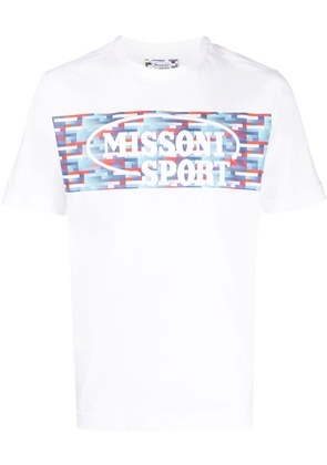 Missoni logo-print cotton T-shirt - White