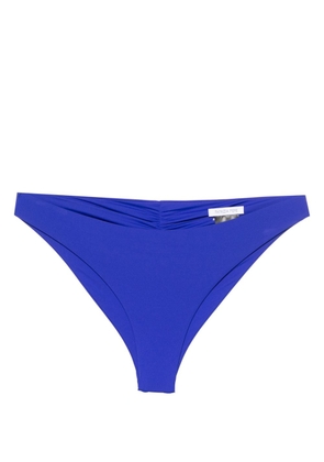 Patrizia Pepe ruched bikini bottoms - Blue
