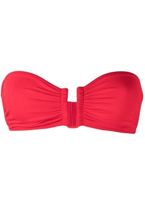 ERES Show bandeau bikini top - Red