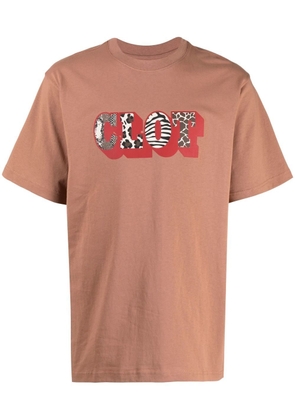 CLOT Shadow Logo-print T-shirt - Brown