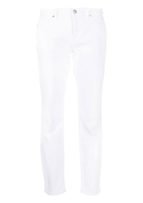 P.A.R.O.S.H. slim cut mid-rise jeans - White