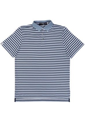 RLX Ralph Lauren striped piqué-weave polo shirt - Blue