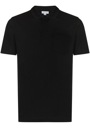 Sunspel Riviera polo shirt - Black