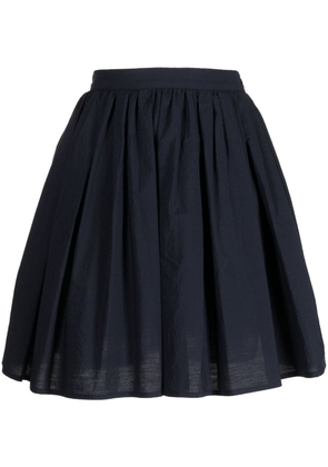 Moncler pleated mini skirt - Blue