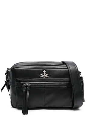 Vivienne Westwood Jerry grained satchel bag - Black