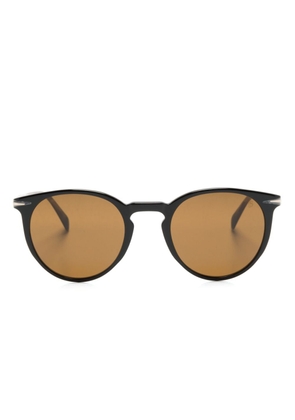 Eyewear by David Beckham DB 1139 round-frame sunglasses - Black