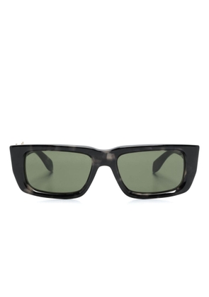 Palm Angels Eyewear Milford rectangle-frame sunglasses - Black