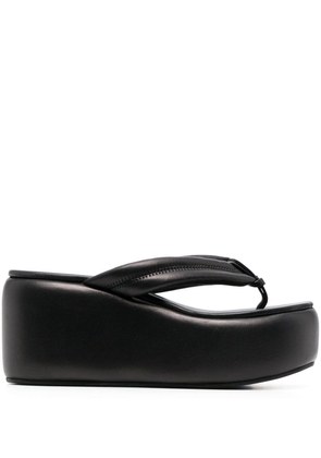 Le Silla Aiko 50mm wedge sandals - Black