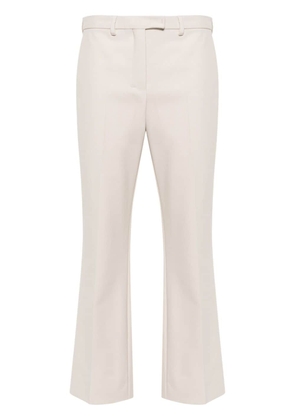 'S Max Mara pressed-crease cropped trousers - Neutrals