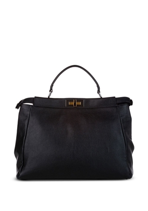 Fendi Pre-Owned large Peekaboo handbag - Black