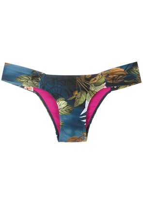 Lygia & Nanny Ritz print bikini bottoms - Blue
