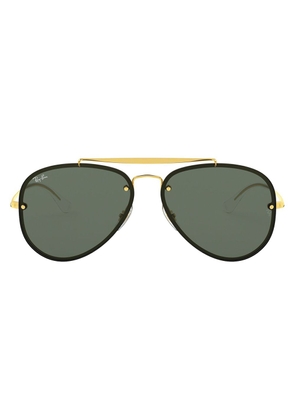 Ray-Ban Blaze Aviator-frame sunglasses - Gold
