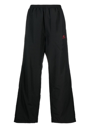 Balenciaga high-waisted track pants - Black