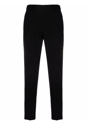 Alberto Biani mid-rise cropped trousers - Black