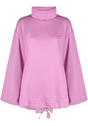 Karl Lagerfeld Ikonik 2.0 high-neck sweatshirt - Pink