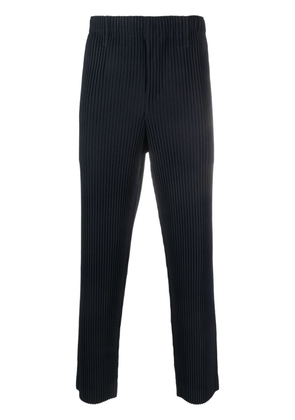 Homme Plissé Issey Miyake straight-leg pleated trousers - Blue