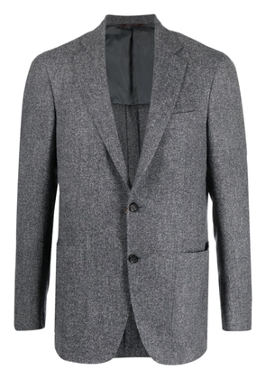 Canali Kei wool-blend blazer - Grey