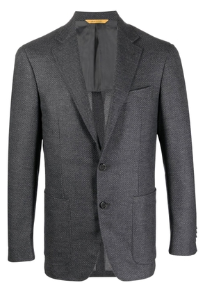 Canali single-breasted wool blazer - Grey