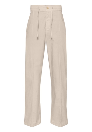 Canali mid-rise straight-leg trousers - Neutrals