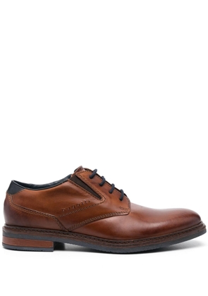 Bugatti Maik Exko leather Oxford shoes - Brown