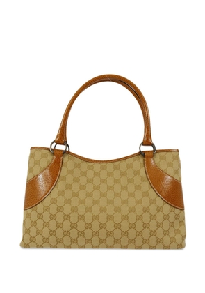 Gucci Pre-Owned 1990-2000s GG canvas tote bag - Neutrals