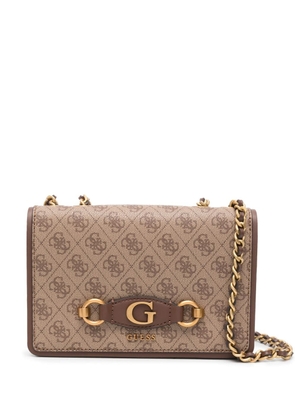 GUESS USA Izzy faux-leather crossbody bag - Neutrals