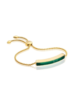Monica Vinader Baja Green Onyx bracelet