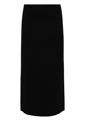 P.A.R.O.S.H. high-waist midi skirt - Black