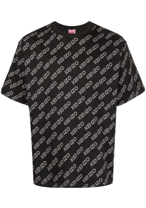 Kenzo logo-print cotton T-shirt - Grey