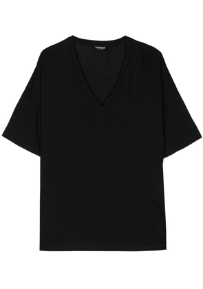 DONDUP v-neck jersey t-shirt - Black