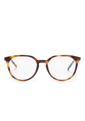 Saint Laurent Eyewear SL681F pantos-frame glasses - Brown
