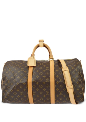 Louis Vuitton Pre-Owned 2003 Keepall Bandouliere 50 two-way travel bag - Brown